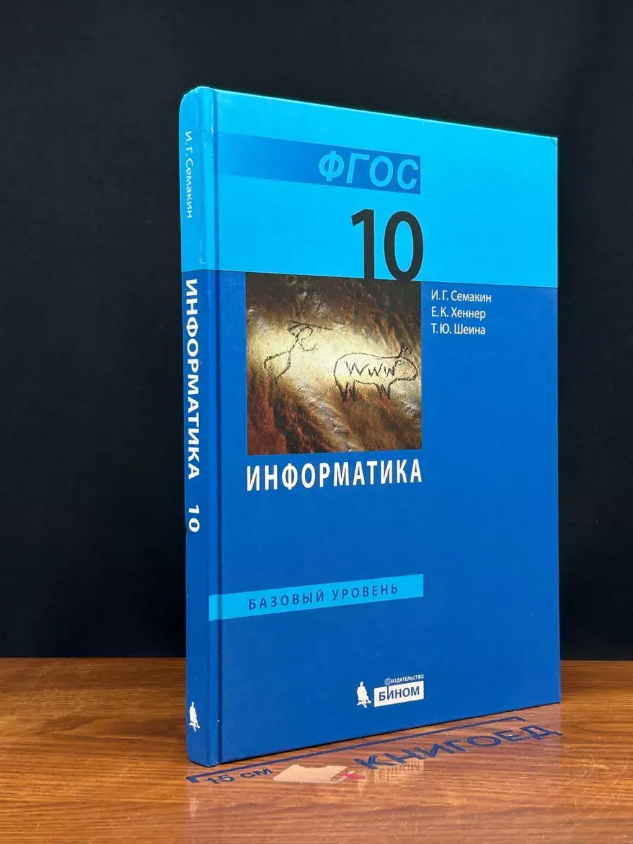 Информатика. 10 класс. Учебник. Базовый уровень