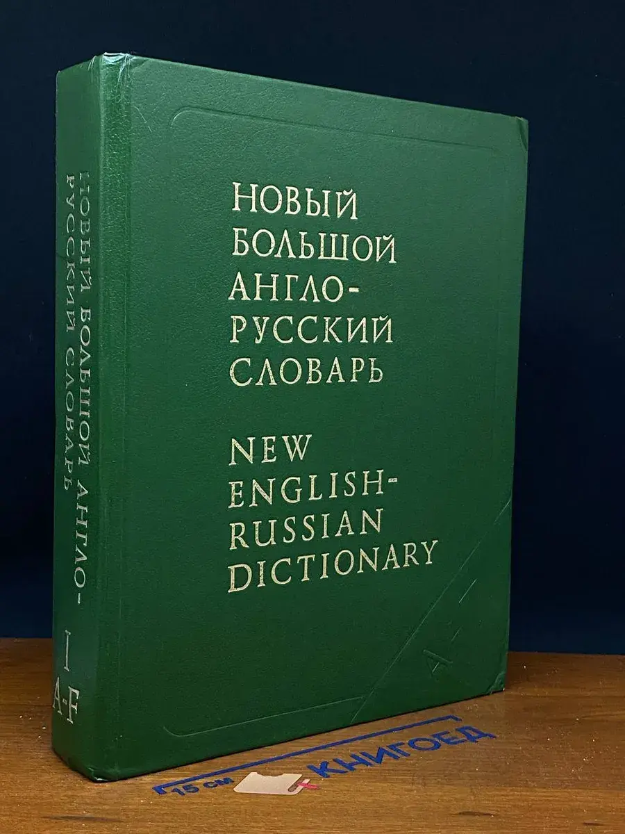Новый большой англо-русский словарь. Том 1