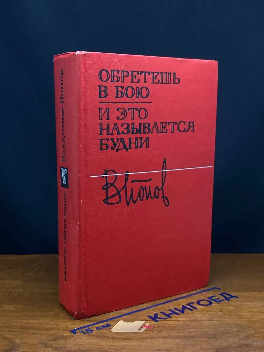 Обретешь в бою. И это называется будни