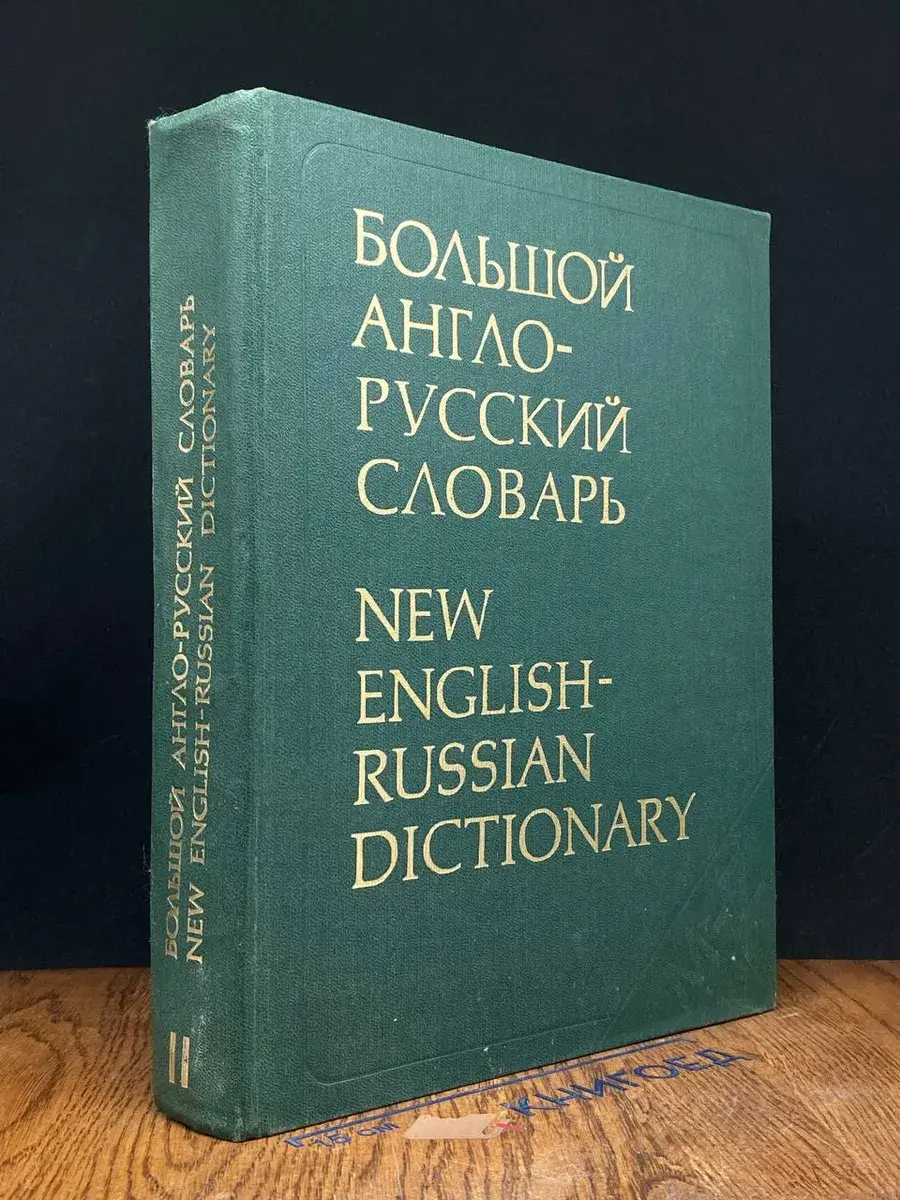 Большой англо-русский словарь. Том 2