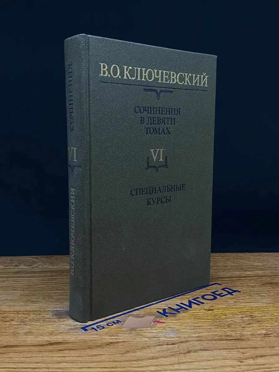 В. О. Ключевский. Том 6. Специальные курсы