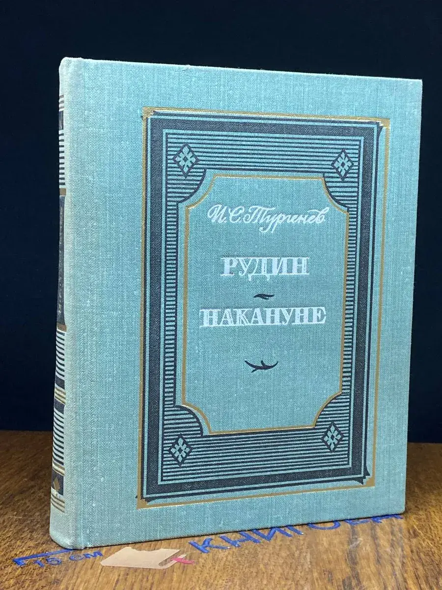 Рудин. Накануне