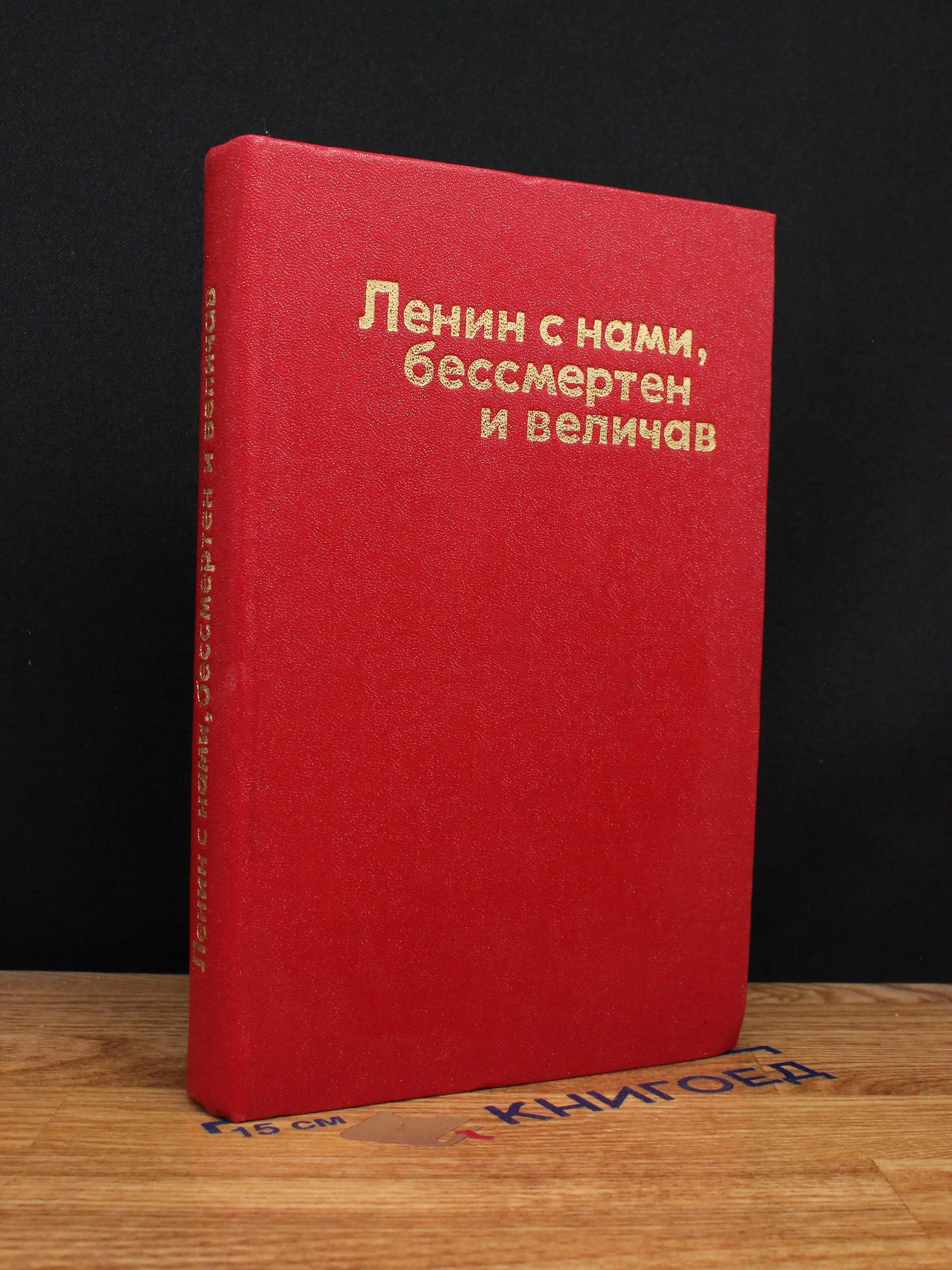 Ленин с нами, бессмертен и величав