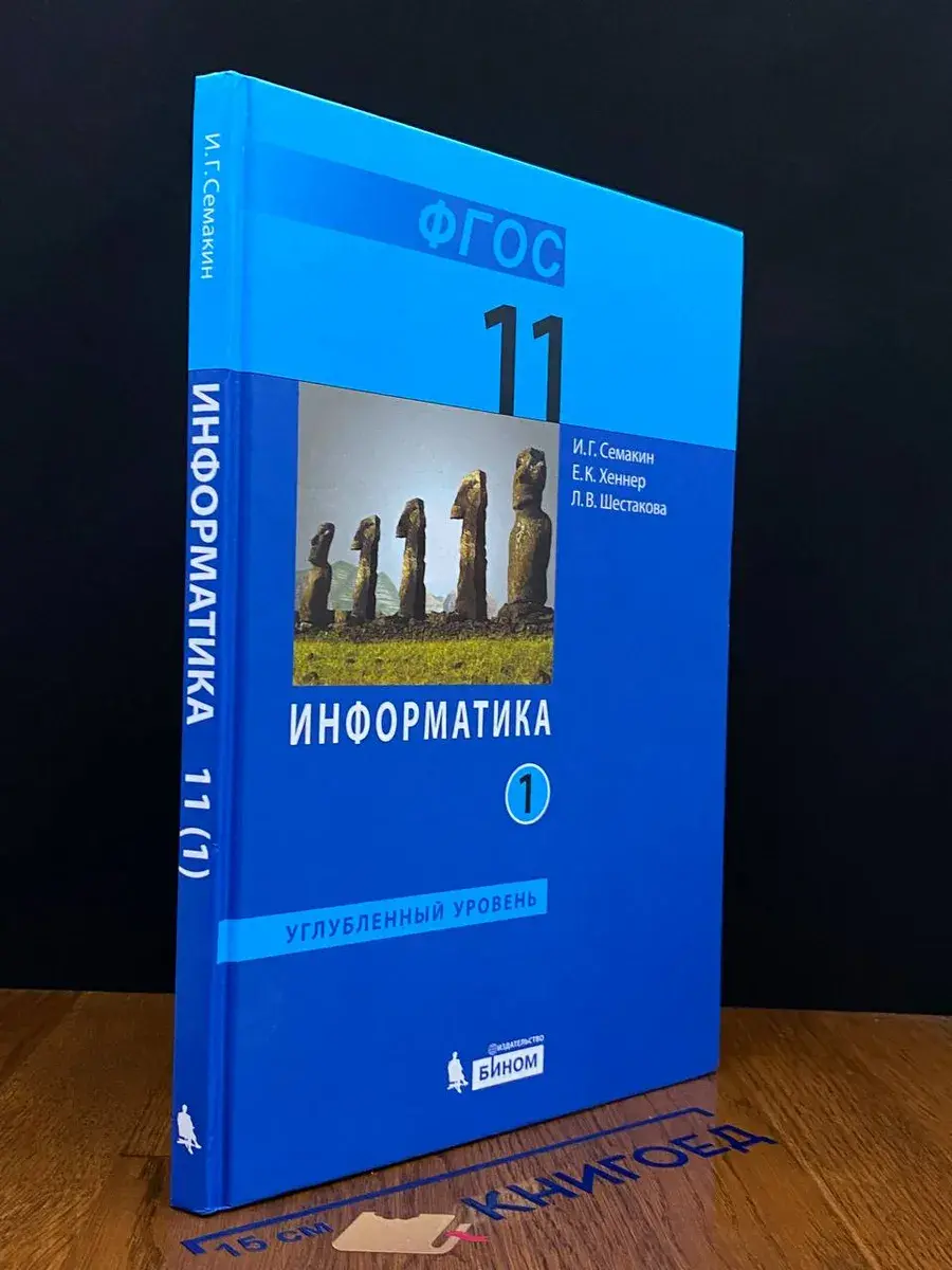 Информатика 11 класс Учебник. Часть 1