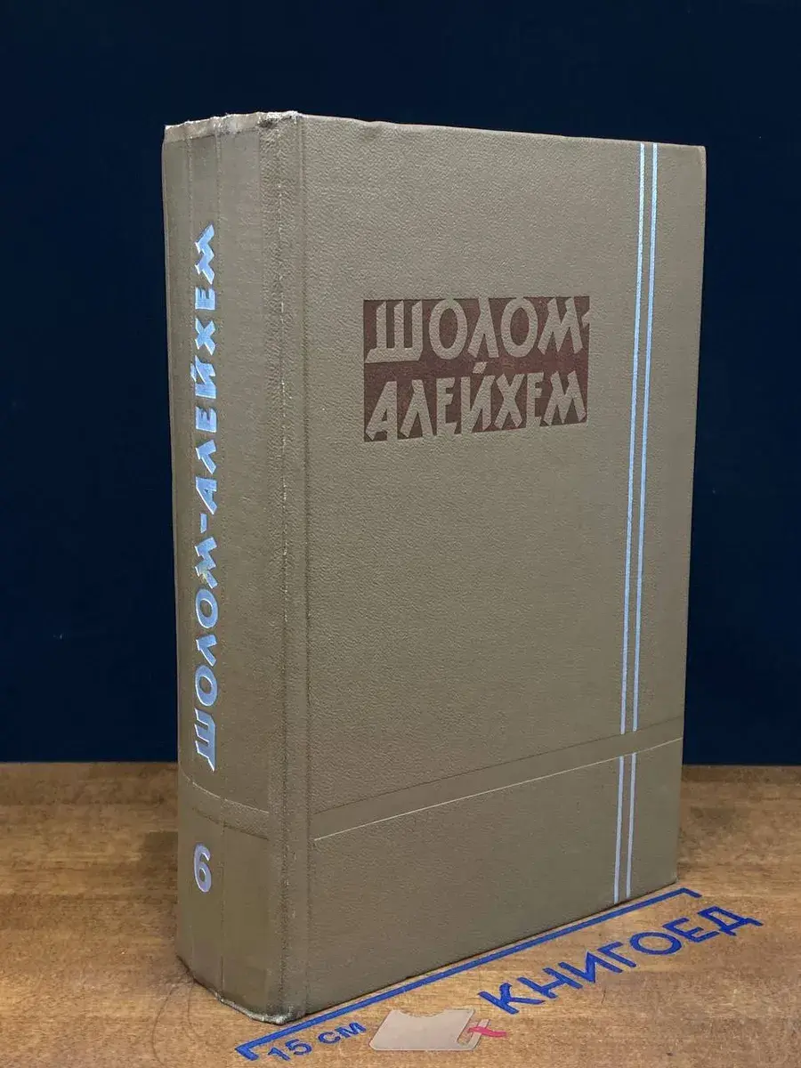 Шолом-Алейхем. Собрание сочинений в 6 томах. Том 6